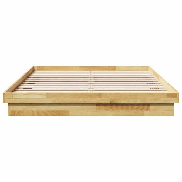 Maison Exclusive - Sengestel uden madras 150x200 cm massiv egetræ