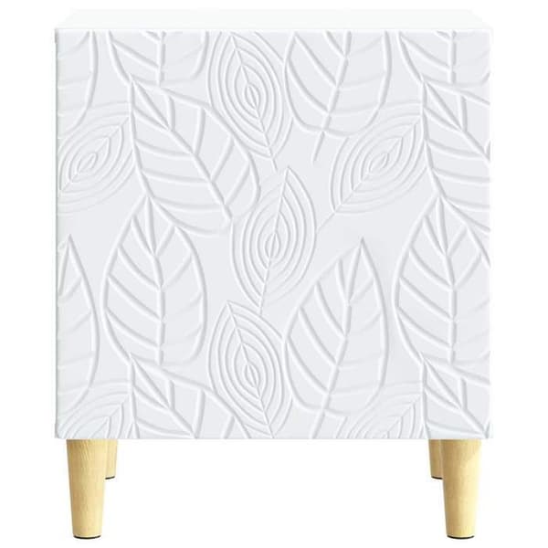 Maison Exclusive - Sängbord 2 delar Vit 43 x 34,5 x 50 cm