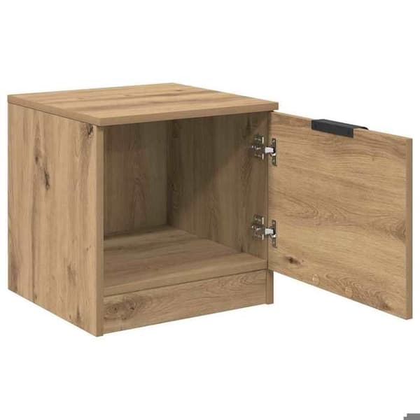 Maison Exclusive - 2 stk. sengeskab Håndlavet eg 40 x 39 x 40cm
