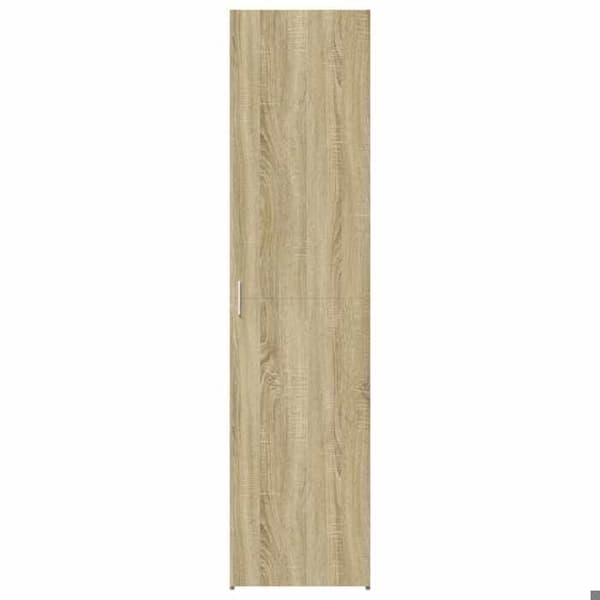 Maison Exclusive - Buffé hög ek sonoma 45x42,5x185 cm ingenjörsträ