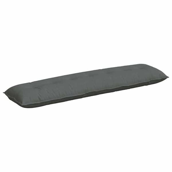 Rygpude - MAISON EXCLUSIVE - 200 x 19 x 50 cm - Mørkegrå - Rektangulær - Polyesterfyld Mörkgrå