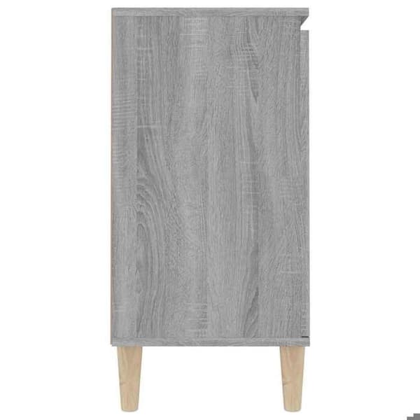 Maison Exclusive - Buffé Sonoma grå 101x35x70 cm Ingenjörsträ Gris Sonoma