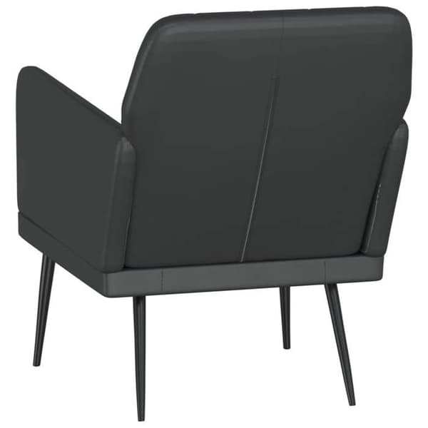 Maison Exclusive - Sort Stol 61x78x80 cm Syntetisk Læder
