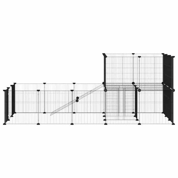Koojer & burar - Maison Exclusive - 36 paneler 35x35 cm - Pulverlackerad stål - Inbyggd dörr
