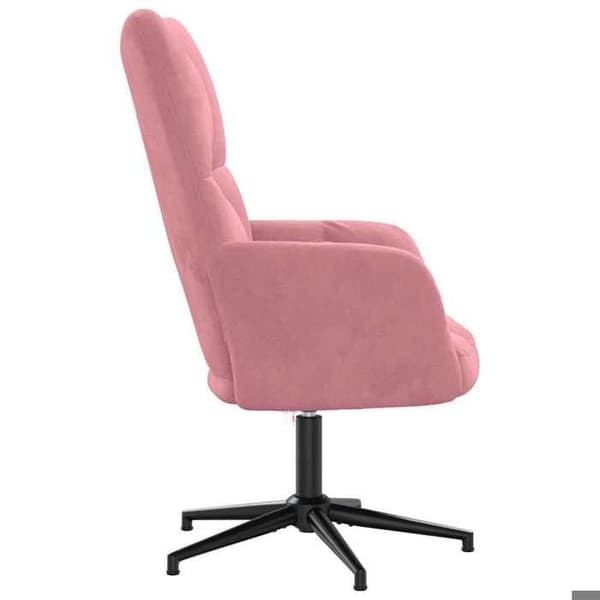 Maison Exclusive - Avkopplingsstol Rosa Sammet