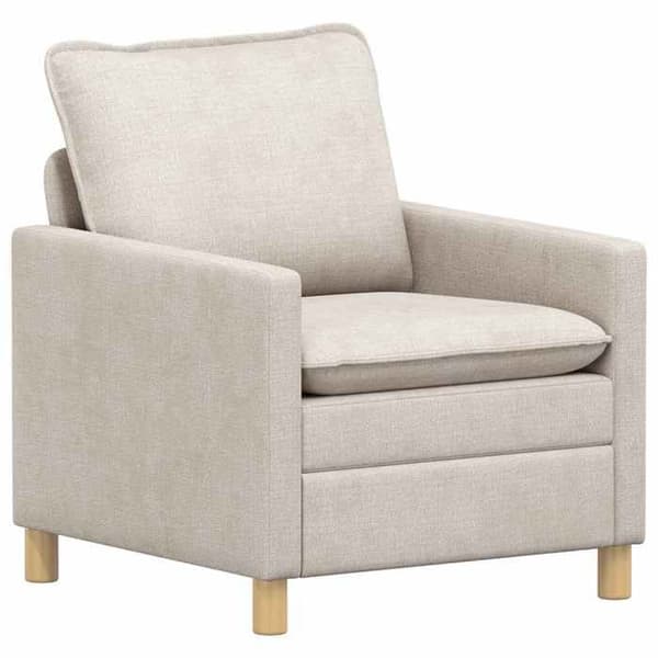 Sofa - MAISON EXCLUSIVE - Maison Exclusive - Creme - Polyester - 76 x 81 x 87,5 cm Grädde