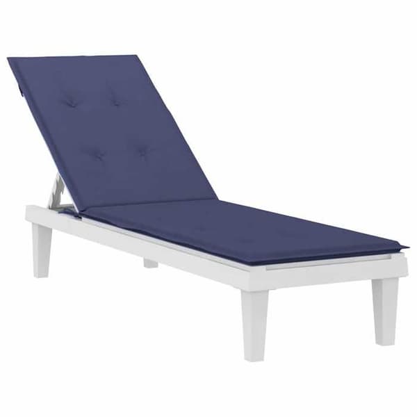 Maison Exclusive - Kuddar för terrassstolar i marinblått Oxford-tyg