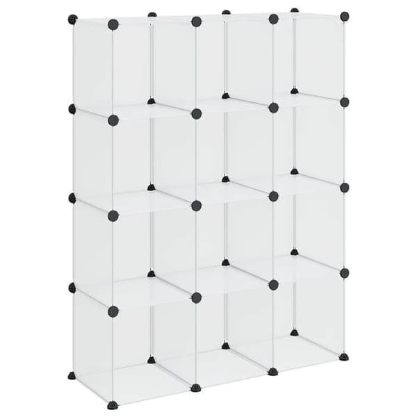 Maison Exclusive - Opbevaringsbokse 12 stk Transparent PP Transparent