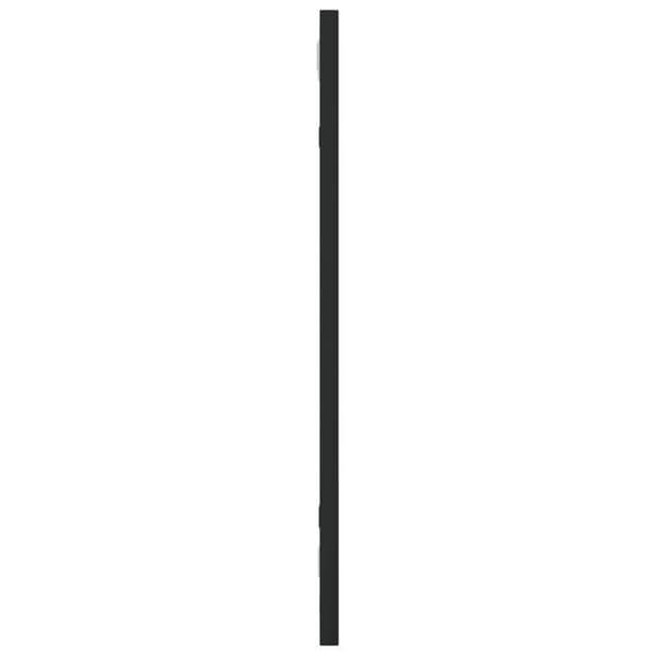 Maison Exclusive - Sort vægspejl 20x50 cm rektangulær jern Svart