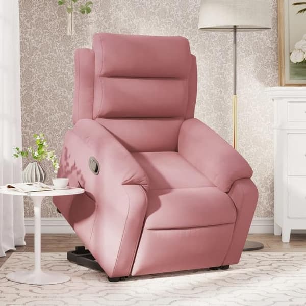 Maison Exclusive - Recliner Rosa Sammet Rosa (sammet)