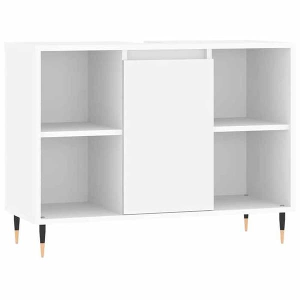 Maison Exclusive - Badrumsskåp vit 80x33x60 cm ingenjörsträ Vit
