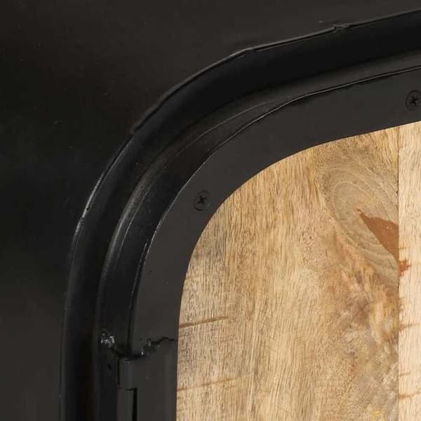 Maison Exclusive - TV-möbel 110x30x45 cm i rå mangoträ