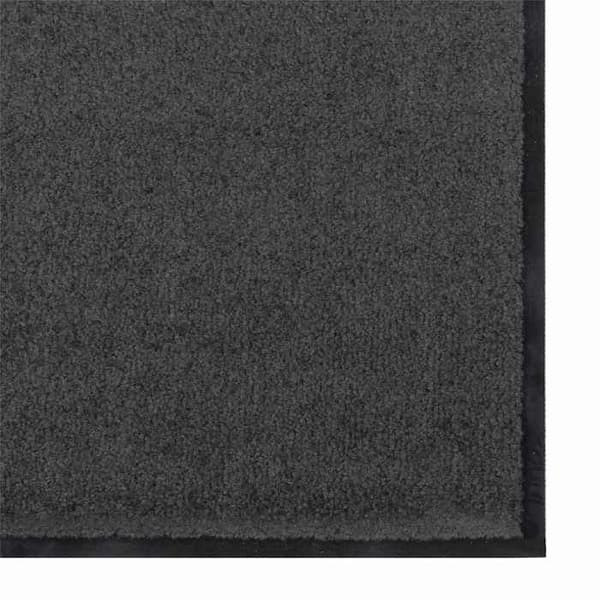Maison Exclusive - Anthracite ja musta sisäänkäyntimatto 120 x 300 cm 100% polyamidia
