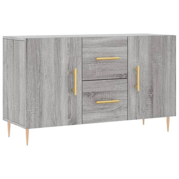 Maison Exclusive - Buffé Sonoma grå 100x36x60 cm ingenjörsträ