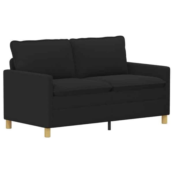 Maison Exclusive - 2-delars Soffset i Svart Tyg