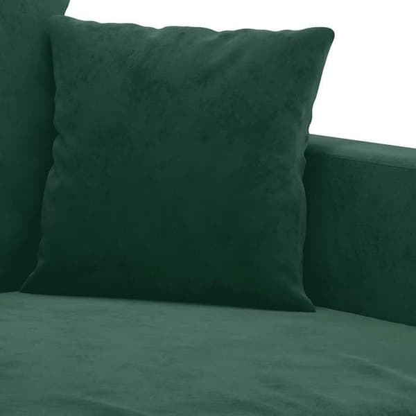 Maison Exclusive - Sæt af 2 sofaer med puder Mørkegrøn Velour