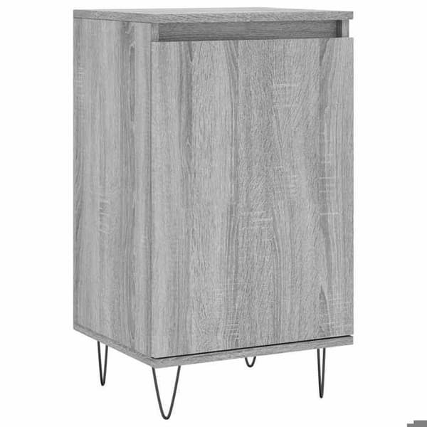 Maison Exclusive - Buffé Sonoma Grå 40x35x70 cm Ingenjörsträ