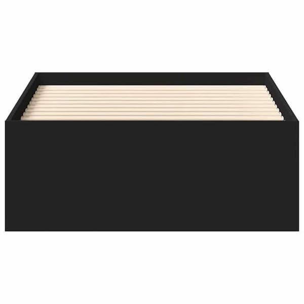 Maison Exclusive - Sengestel uden madras sort 90x190 cm Svart