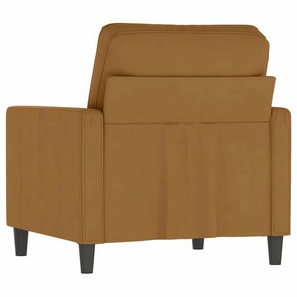 Maison Exclusive - Ruskea nojatuoli 60 cm samettia