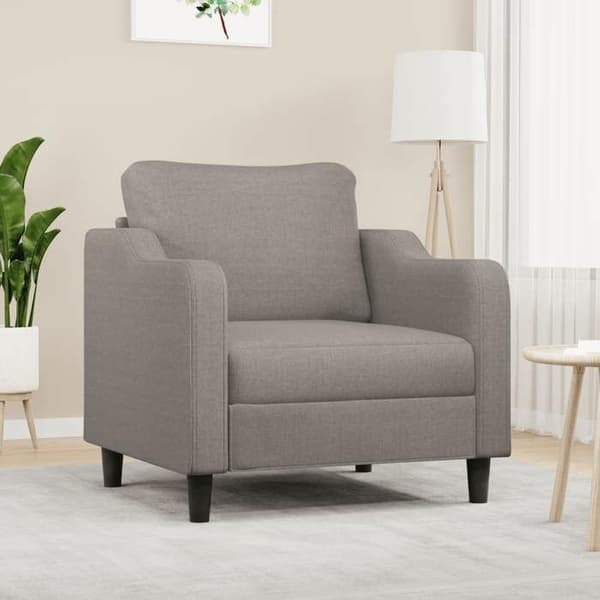 Maison Exclusive - Taupe-tuoli 60 cm Kangas