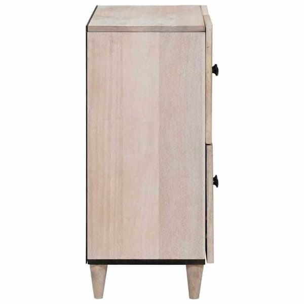Buffé - EXKLUSIVT HUS - Exklusivt hus - Massivt mangoträd - Vit - 60 x 33 x 75 cm Vit