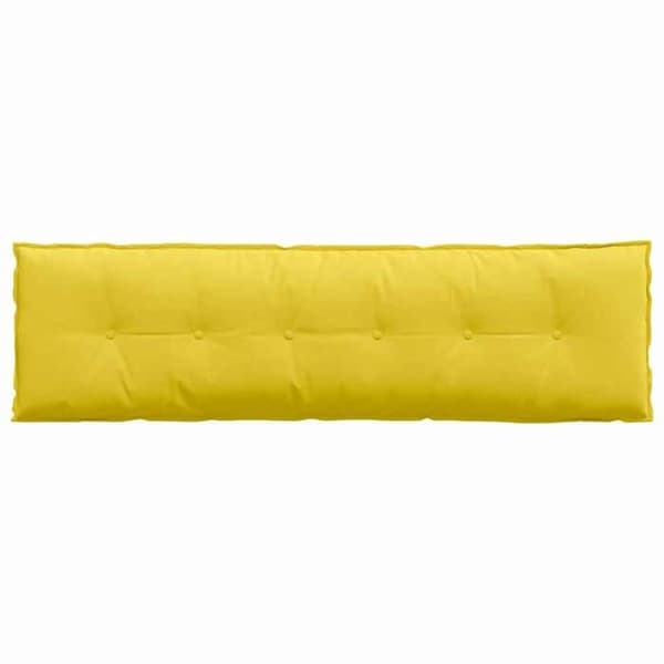 Maison Exclusive - Lys gul rygpude 180 x 19 x 50 cm stof
