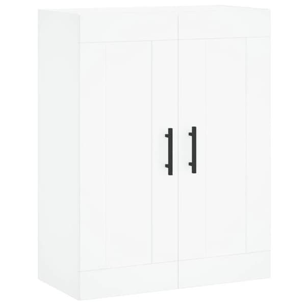 Maison Exclusive - Buffé hög Vit 69,5x34x180 cm Ingenjörsträ