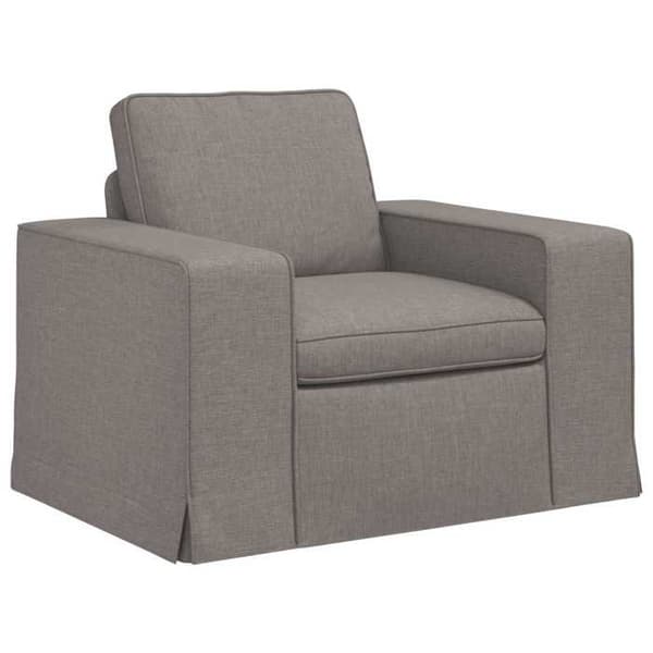 Maison Exclusive - 2-delars soffset i taupe tyg