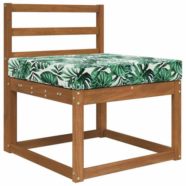Maison Exclusive - Udendørs sofa pude Polyester Blad mønster