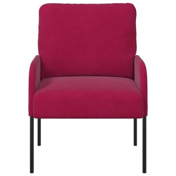 Maison Exclusive - Sofaer med pude 55cm Bordeaux Krydsfiner