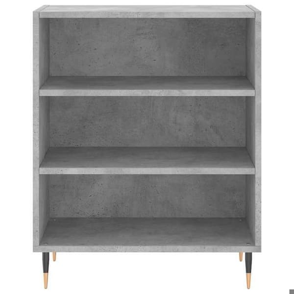 Maison Exclusive - Betonggrå buffé 57x35x70 cm ingenjörsträ