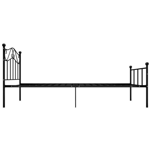 Maison Exclusive - Sengestel uden madras sort metal 100x200 cm
