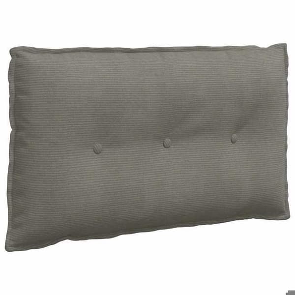 Maison Exclusive - Ljusgrå Ryggkudde 80 x 50 x 19 cm Ljusgrått