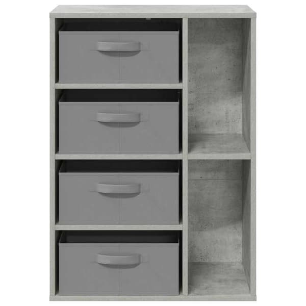 Maison Exclusive - Buffé Grå betong 60 x 33,5 x 84 cm