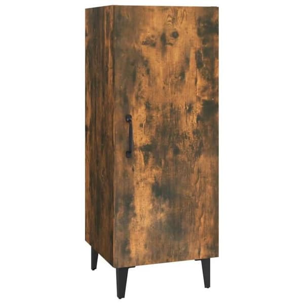 Maison Exclusive - Buffé Ek rökt 34,5x34x90 cm Ingenjörsträ