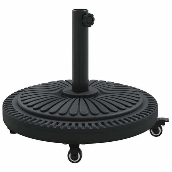 Maison Exclusive - Parasolfod 15,6 kg Sort Jern Cirkulær