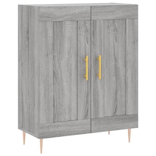 Maison Exclusive - Buffé Sonoma Grå 69,5x34x90 cm Ingenjörsträ
