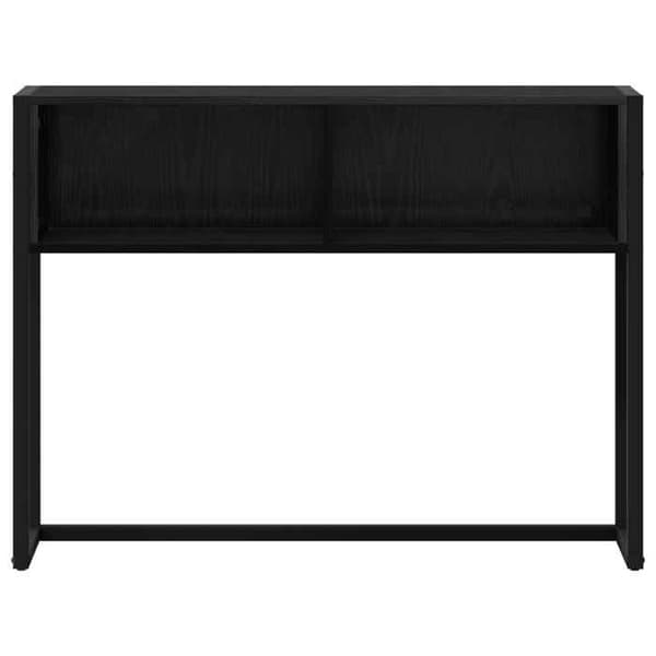 Maison Exclusive - Sidebord Sort eg 100 x 36 x 75 cm Ingeniørtræ
