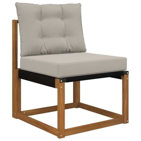 Maison Exclusive - Utomhussoffkudde Polyester Grå 60 x 50,5 cm