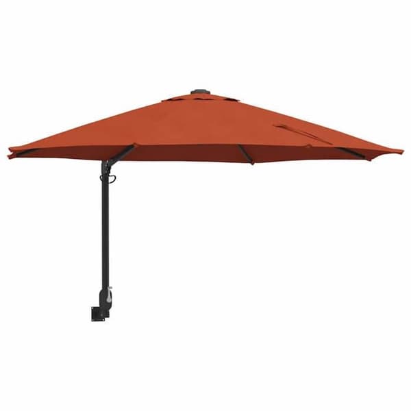 Maison Exclusive - Haveparasol 248 x 248 x 148 cm Polyester og Stål