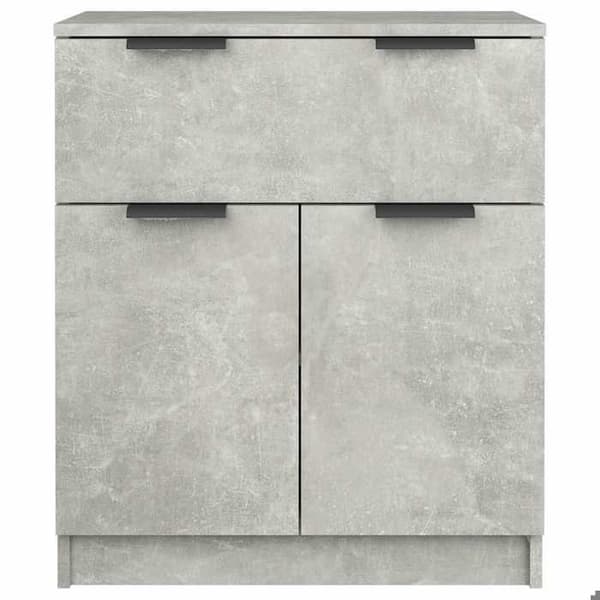 Maison Exclusive - Buffé Grå betong 60x30x70 cm Ingenjörsträ