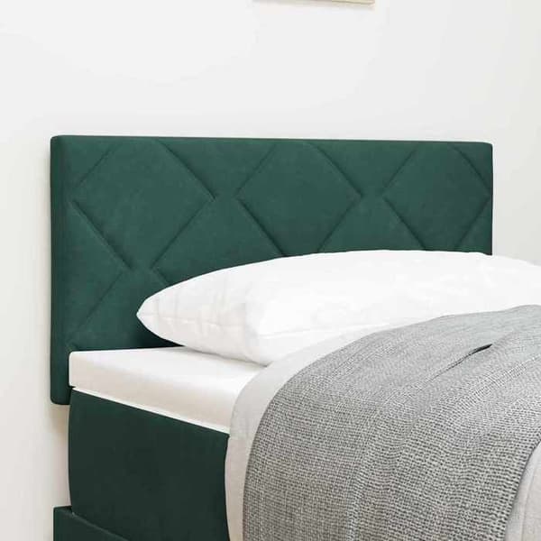 Maison Exclusive - Hovedgærde Mørkegrøn 80 cm Velour