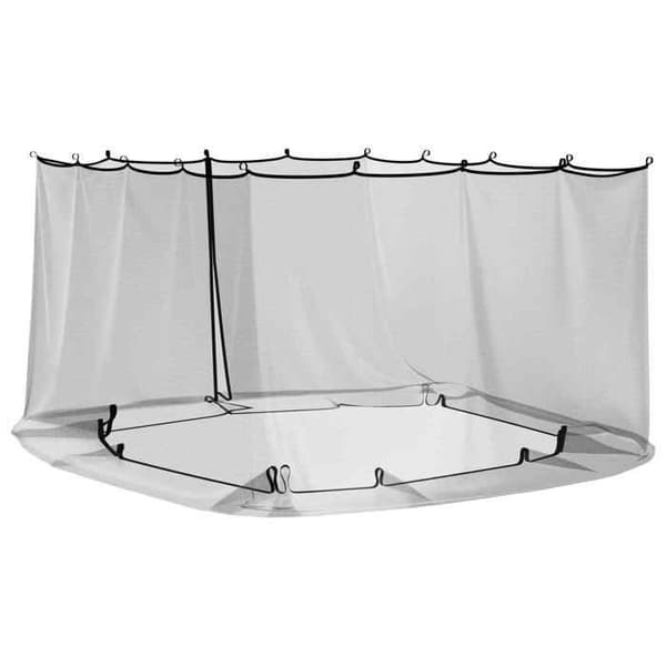 Mygnet til pavillon - EKSKLUSIV HUS - 220 mesh - Sort - 4 x 3 x 2 cm - Polyester Svart
