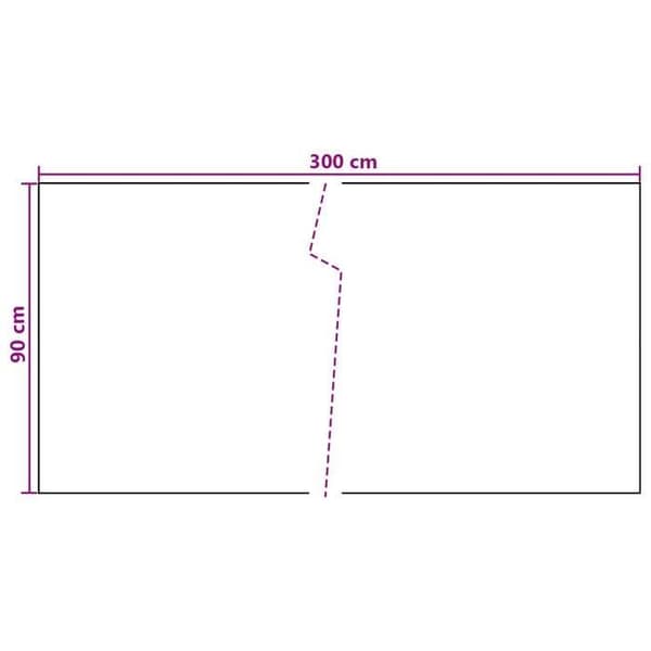 Maison Exclusive - Balkongskärm Mörkgrå 300 x 90 cm polyrotin