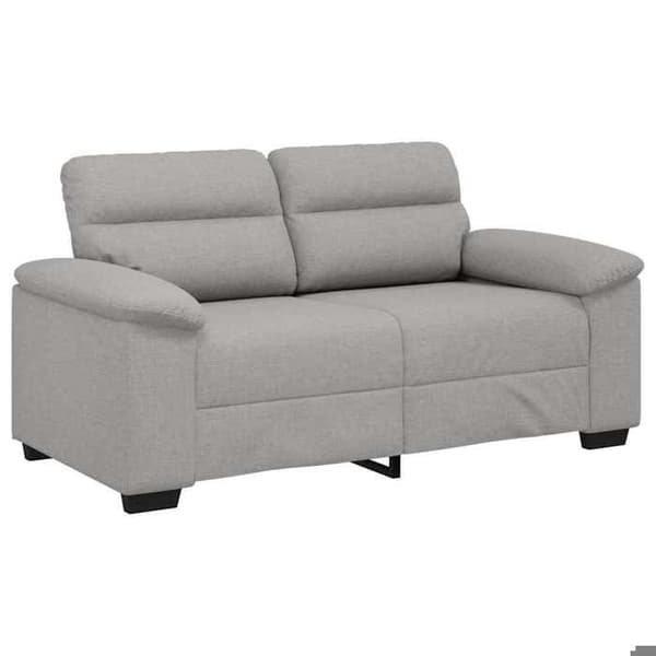 Maison Exclusive - Sofa 2 pladser Grå sky 160 x 81 x 84 cm stof
