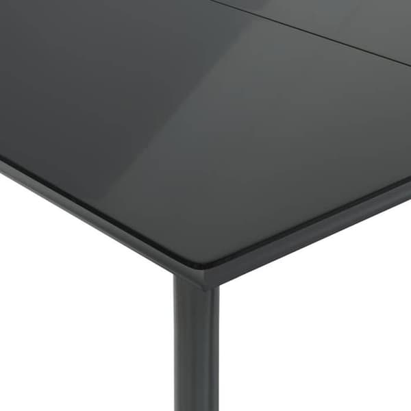 Maison Exclusive - Trädgårdsset 5 delar med grå kuddar i flätad resin