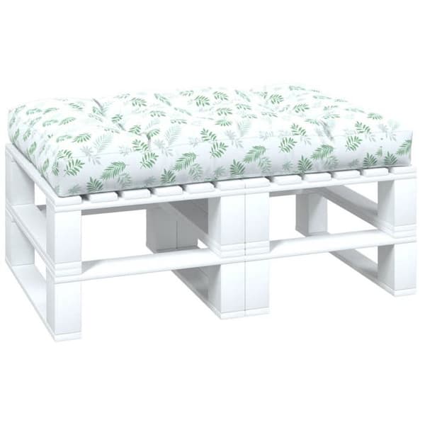 Maison Exclusive - Lehtikuvioinen patja 120x80x12 cm Kankaat