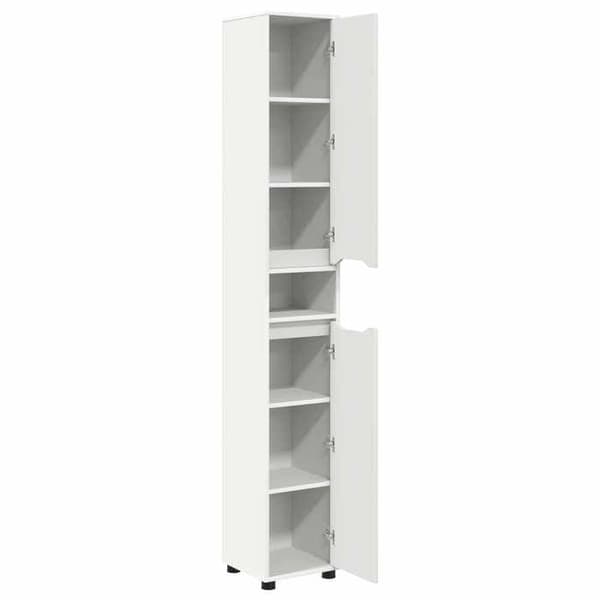 Exklusiv bostad - Badrumsskåp Vit 30,5 x 30 x 195 cm Vit