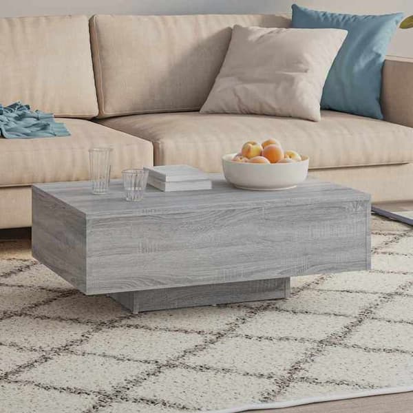 Bord - EKSKLUSIV HUS - Sonoma - Grå Sonoma - Ingeniørtræ - 85×55×31 cm Grå (Sonoma grå)