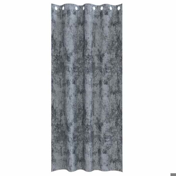 Maison Exclusive - Gardiner i sammet 2 st Grå Silver 260 x 140 cm Sammet